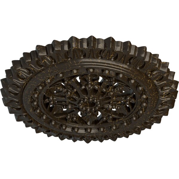 Sellek Ceiling Medallion (Fits Canopies Up To 1 1/8), 18 1/2OD X 7/8ID X 1 1/2P